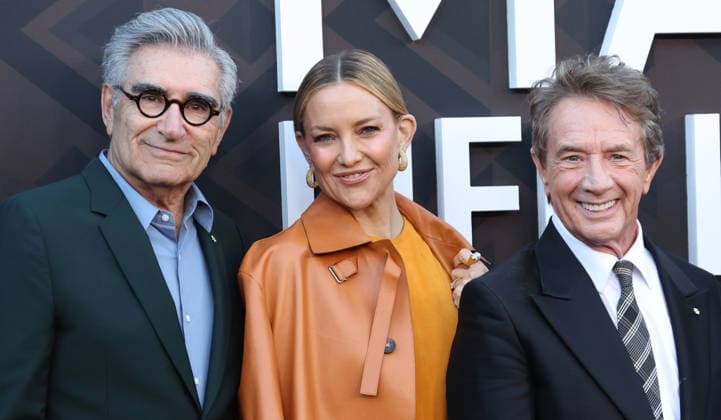 Arrivals for the Los Angeles premiere of Netflix s Marty, Life Is Short at The Egyptian Theatre Featuring: Eugene Levy, Kate Hudson, Martin Short Where: Los Angeles, California, United States When: 06 May 2026 Credit: Faye s Vision Cover Images EDITORIAL USE ONLY. NOT FOR USE BY NEWSPAPERS BASED IN THE UK. Copyright: xx coverimg55669549