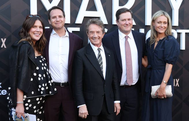 Arrivals for the Los Angeles premiere of Netflix s Marty, Life Is Short at The Egyptian Theatre Featuring: Haylen Short, Henry Short, Elissa Short, Martin Short, Oliver Short Where: Los Angeles, California, United States When: 06 May 2026 Credit: Faye s Vision Cover Images EDITORIAL USE ONLY. NOT FOR USE BY NEWSPAPERS BASED IN THE UK. Copyright: xx coverimg55669553