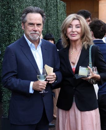 Arrivals for the Los Angeles premiere of Netflix s Marty, Life Is Short at The Egyptian Theatre Featuring: Dennis Miller, Carolyn Espley Where: Los Angeles, California, United States When: 06 May 2026 Credit: Faye s Vision Cover Images EDITORIAL USE ONLY. NOT FOR USE BY NEWSPAPERS BASED IN THE UK. Copyright: xx coverimg55669411