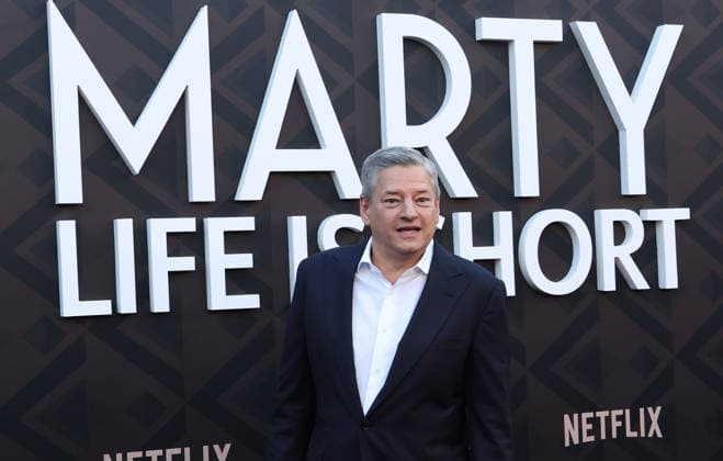 Arrivals for the Los Angeles premiere of Netflix s Marty, Life Is Short at The Egyptian Theatre Featuring: Ted Sarandos Where: Los Angeles, California, United States When: 06 May 2026 Credit: Faye s Vision Cover Images EDITORIAL USE ONLY. NOT FOR USE BY NEWSPAPERS BASED IN THE UK. Copyright: xx coverimg55669415