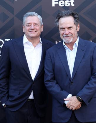 Arrivals for the Los Angeles premiere of Netflix s Marty, Life Is Short at The Egyptian Theatre Featuring: Ted Sarandos, Dennis Miller Where: Los Angeles, California, United States When: 06 May 2026 Credit: Faye s Vision Cover Images EDITORIAL USE ONLY. NOT FOR USE BY NEWSPAPERS BASED IN THE UK. Copyright: xx coverimg55669446
