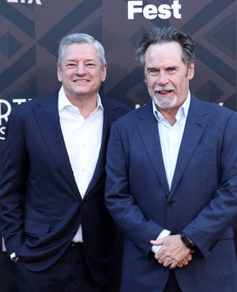 Arrivals for the Los Angeles premiere of Netflix s Marty, Life Is Short at The Egyptian Theatre Featuring: Ted Sarandos, Dennis Miller Where: Los Angeles, California, United States When: 06 May 2026 Credit: Faye s Vision Cover Images EDITORIAL USE ONLY. NOT FOR USE BY NEWSPAPERS BASED IN THE UK. Copyright: xx coverimg55669448
