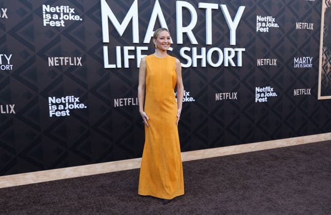 Arrivals for the Los Angeles premiere of Netflix s Marty, Life Is Short at The Egyptian Theatre Featuring: Kate Hudson Where: Los Angeles, California, United States When: 06 May 2026 Credit: Faye s Vision Cover Images EDITORIAL USE ONLY. NOT FOR USE BY NEWSPAPERS BASED IN THE UK. Copyright: xx coverimg55669471