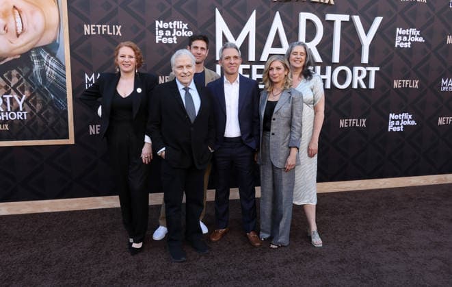 Arrivals for the Los Angeles premiere of Netflix s Marty, Life Is Short at The Egyptian Theatre Featuring: Sara Bernstein, Justin Wilkes, Meredith Kaulfers, Christopher St. John, Lawrence Kasdan Where: Los Angeles, California, United States When: 06 May 2026 Credit: Faye s Vision Cover Images EDITORIAL USE ONLY. NOT FOR USE BY NEWSPAPERS BASED IN THE UK. Copyright: xx coverimg55669402