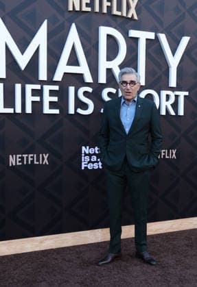 Arrivals for the Los Angeles premiere of Netflix s Marty, Life Is Short at The Egyptian Theatre Featuring: Eugene Levy Where: Los Angeles, California, United States When: 06 May 2026 Credit: Faye s Vision Cover Images EDITORIAL USE ONLY. NOT FOR USE BY NEWSPAPERS BASED IN THE UK. Copyright: xx coverimg55669488