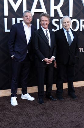 Arrivals for the Los Angeles premiere of Netflix s Marty, Life Is Short at The Egyptian Theatre Featuring: Ted Sarandos, Martin Short, Lawrence Kasdan Where: Los Angeles, California, United States When: 06 May 2026 Credit: Faye s Vision Cover Images EDITORIAL USE ONLY. NOT FOR USE BY NEWSPAPERS BASED IN THE UK. Copyright: xx coverimg55669534