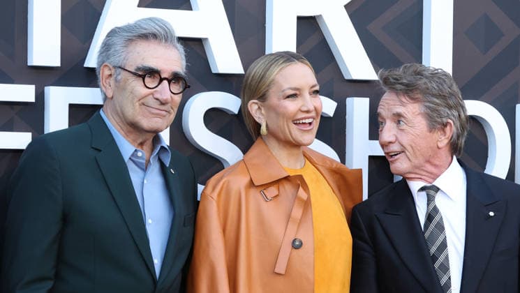 Arrivals for the Los Angeles premiere of Netflix s Marty, Life Is Short at The Egyptian Theatre Featuring: Eugene Levy, Kate Hudson, Martin Short Where: Los Angeles, California, United States When: 06 May 2026 Credit: Faye s Vision Cover Images EDITORIAL USE ONLY. NOT FOR USE BY NEWSPAPERS BASED IN THE UK. Copyright: xx coverimg55669540