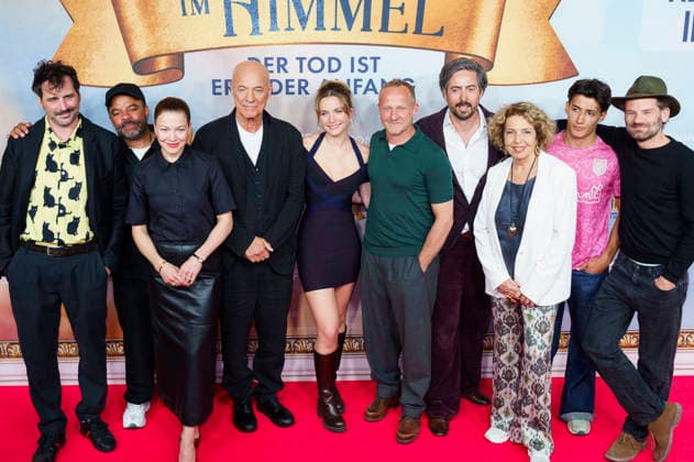 Heiner Lauterbach, Maximilian Brückner, Momo Beier, Michaela May, Hannah Herzsprung and David Dietl with cast and crew at the premiere of the feature film Ein Münchner im Himmel Der Tod ist erst der Anfang at Mathäser Filmpalast Munich, 06 05 2026 Foto:xN.xKolinzx xFuturexImagex himmel_6574