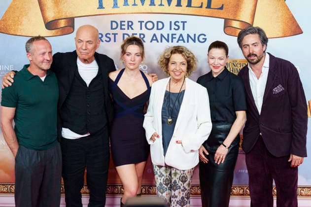 Heiner Lauterbach, Maximilian Brückner, Momo Beier, Michaela May, Hannah Herzsprung and David Dietl at the premiere of the feature film Ein Münchner im Himmel Der Tod ist erst der Anfang at Mathäser Filmpalast Munich, 06 05 2026 Foto:xN.xKolinzx xFuturexImagex himmel_6575