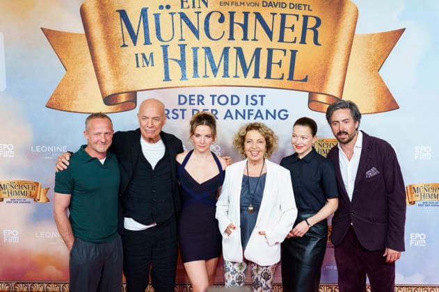 Heiner Lauterbach, Maximilian Brückner, Momo Beier, Michaela May, Hannah Herzsprung and David Dietl at the premiere of the feature film Ein Münchner im Himmel Der Tod ist erst der Anfang at Mathäser Filmpalast Munich, 06 05 2026 Foto:xN.xKolinzx xFuturexImagex himmel_6576