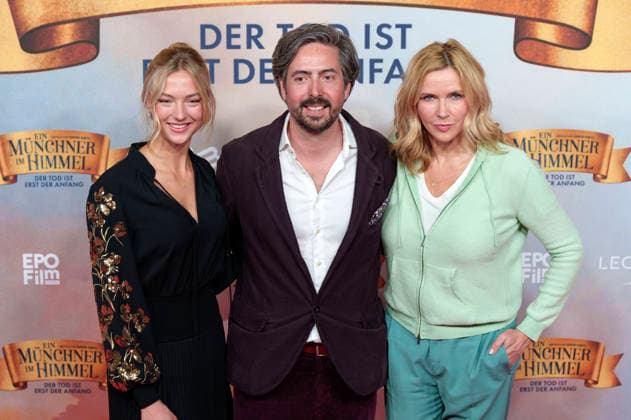 Lilly Krug, David Dietl and Veronica Ferres at the premiere of the movie Ein Münchner im Himmel Der Tod ist erst der Anfang at Mathäser Filmpalast Munich, 06 05 2026 Foto:xN.xKolinzx xFuturexImagex himmel_6641