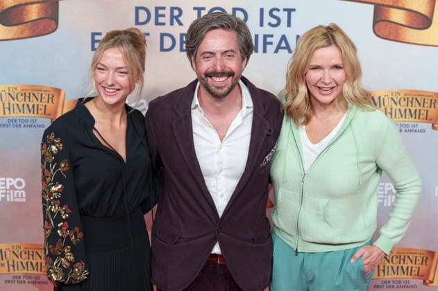 Lilly Krug, David Dietl and Veronica Ferres at the premiere of the movie Ein Münchner im Himmel Der Tod ist erst der Anfang at Mathäser Filmpalast Munich, 06 05 2026 Foto:xN.xKolinzx xFuturexImagex himmel_6644