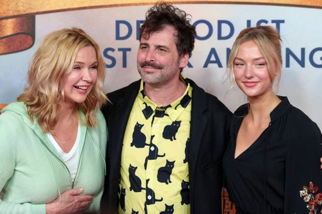 Veronica Ferres, Marcel Mohab and Lilly Krug at the premiere of the movie Ein Münchner im Himmel Der Tod ist erst der Anfang at Mathäser Filmpalast Munich, 06 05 2026 Foto:xN.xKolinzx xFuturexImagex himmel_6647
