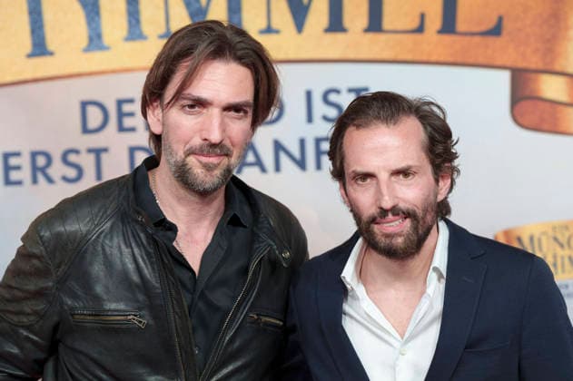 Max Wiedemann and Quirin Berg at the premiere of the movie Ein Münchner im Himmel Der Tod ist erst der Anfang at Mathäser Filmpalast Munich, 06 05 2026 Foto:xN.xKolinzx xFuturexImagex himmel_6627