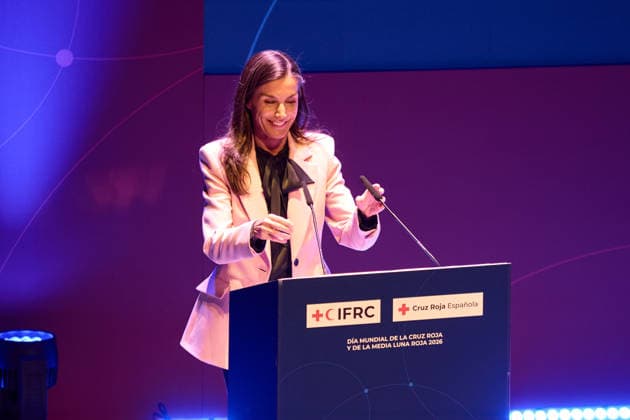Queen Letizia presides over the World Red Cross and Red Crescent Day in Pamplona Queen Letizia presides over the main ceremony in commemoration of the World Red Cross and Red Crescent Day, at the Museum of the University of Navarra, on May 7, 2026, in Pamplona, Comunidad Foral de Navarra Spain During the ceremony, the Spanish Red Cross awarded its Gold Medals 2026 to individuals and organizations whose achievements have had a great social impact 07 MAY 2026 Pamplona, Comunidad Foral de Nav Nav Pamplona, Comunidad Foral de Nav Spain  Copyright: xEduardoxSanzx 7505703