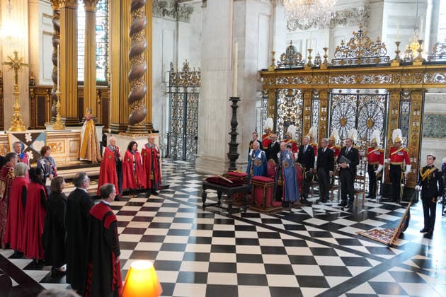 . 07 05 2026. London, United Kingdom. King Charles III and the Duke of Kent during a service for The Order of St Michael and St George at St.Paul s Cathedral in London.  xi-Imagesx xPoolx IIM-26750-0027