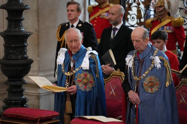 . 07 05 2026. London, United Kingdom. King Charles III and the Duke of Kent during a service for The Order of St Michael and St George at St.Paul s Cathedral in London.  xi-Imagesx xPoolx IIM-26750-0029