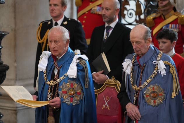 . 07 05 2026. London, United Kingdom. King Charles III and the Duke of Kent during a service for The Order of St Michael and St George at St.Paul s Cathedral in London.  xi-Imagesx xPoolx IIM-26750-0034