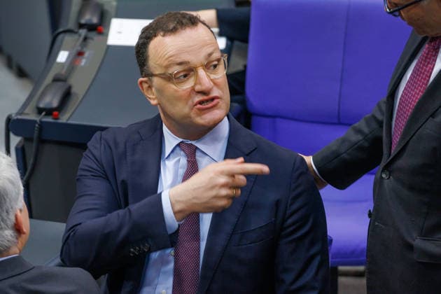Bundestag Jens Spahn (CDU) im Deutschen Bundestag am 07.05.26 in Berlin. Berlin Berlin Deutschland Bundestag *** Bundestag Jens Spahn CDU in the German Bundestag on 07 05 26 in Berlin Berlin Berlin Germany Bundestag