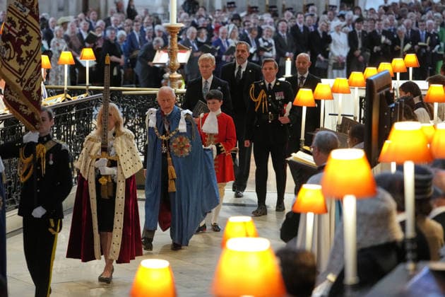 Britain s King Charles III attends the service for the Order of St Michael and S Britain s King Charles III attends the service for the Order of St Michael and St George at St. Paul s Cathedral in London, Thursday, May 7, 2026., Credit:Avalon.red PA ROTA - B68 Avalon GBR, London  Copyright: xAvalon.redx xPAxROTAx-xB68x xAvalonx 1097107557