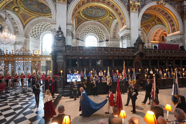 Britain s King Charles III attends the service for the Order of St Michael and S Britain s King Charles III attends the service for the Order of St Michael and St George at St. Paul s Cathedral in London, Thursday, May 7, 2026., Credit:Avalon.red PA ROTA - B68 Avalon GBR, London  Copyright: xAvalon.redx xPAxROTAx-xB68x xAvalonx 1097107620