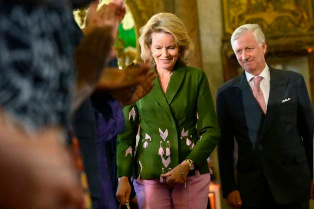 King Philippe And Queen Mathilde Present The Africa Prize BRUSSELS, BELGIUM - MAY 07 : King Philippe of Belgium and Queen Mathilde of Belgium during the ceremony for the Africa prize on May 07, 2026 in Brussels, Belgium, 07 05 2026 Brussels Belgium  Copyright: xPhilipxReynaersx