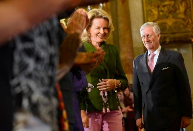 King Philippe And Queen Mathilde Present The Africa Prize BRUSSELS, BELGIUM - MAY 07 : King Philippe of Belgium and Queen Mathilde of Belgium during the ceremony for the Africa prize on May 07, 2026 in Brussels, Belgium, 07 05 2026 Brussels Belgium  Copyright: xPhilipxReynaersx