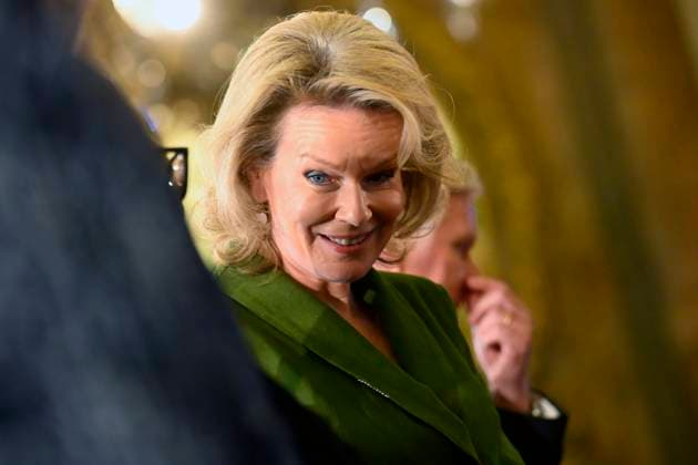 King Philippe And Queen Mathilde Present The Africa Prize BRUSSELS, BELGIUM - MAY 07 : King Philippe of Belgium and Queen Mathilde of Belgium during the ceremony for the Africa prize on May 07, 2026 in Brussels, Belgium, 07 05 2026 Brussels Belgium  Copyright: xPhilipxReynaersx