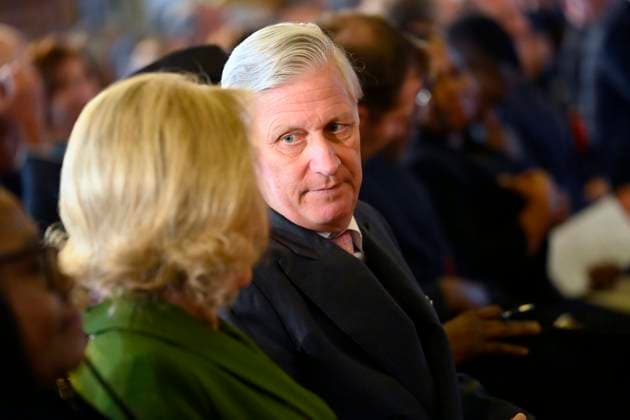 King Philippe And Queen Mathilde Present The Africa Prize BRUSSELS, BELGIUM - MAY 07 : King Philippe of Belgium and Queen Mathilde of Belgium during the ceremony for the Africa prize on May 07, 2026 in Brussels, Belgium, 07 05 2026 Brussels Belgium  Copyright: xPhilipxReynaersx