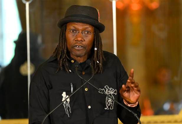 King Philippe And Queen Mathilde Present The Africa Prize BRUSSELS, BELGIUM - MAY 07 : Dr. Dixon Chibanda receives the King Baudouin Foundation Prize during the ceremony for the Africa prize on May 07, 2026 in Brussels, Belgium, 07 05 2026 Brussels Belgium  Copyright: xPhilipxReynaersx