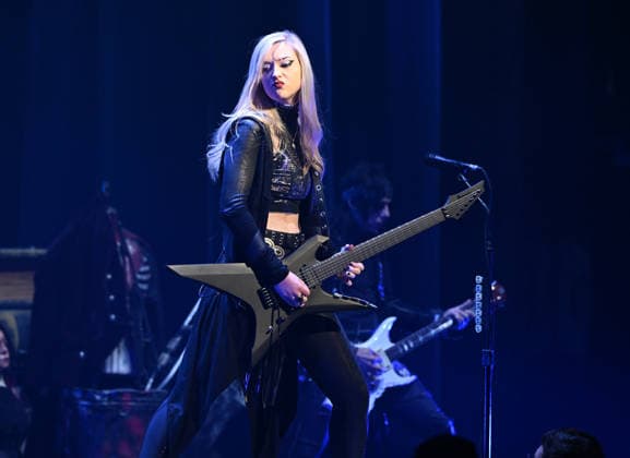 Anna Cara of The Alice Cooper Band performs during Alice s Attic Tour at The Broward Center For The Performing Arts on May 6, 2026 in Fort Lauderdale, Florida. Featuring: Anna Cara Where: Fort Lauderdale, Florida, United States When: 06 May 2026 Credit: Robert Bell INSTARimages EDITORIAL USE ONLY. NOT FOR USE BY NEWSPAPERS BASED IN THE UK. Copyright: xx instar55670822
