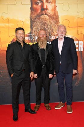May 7, 2026: MACARIO DE SOUZA, BLAKE JOHNSTON and PROFESSOR PAT MCGORRY attends the In Pieces Together Sydney Premiere at Hoyts Entertainment Quarter on May 7, 2026 in Sydney, Australia  - ZUMAa155 20260507_aaa_a155_042 Copyright: xChristopherxKhouryx