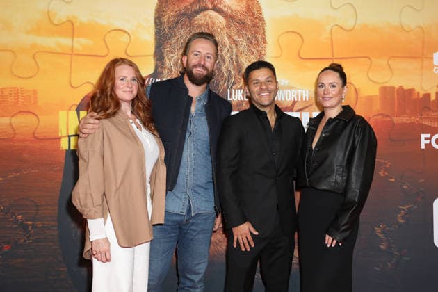 May 7, 2026: TORI CHARLTON, HAMISH CHARLTON and MACARIO DE SOUZA attends the In Pieces Together Sydney Premiere at Hoyts Entertainment Quarter on May 7, 2026 in Sydney, Australia  - ZUMAa155 20260507_aaa_a155_047 Copyright: xChristopherxKhouryx