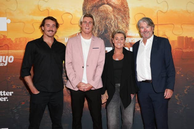 May 7, 2026: KODA KILLORN (2nd L) attends the In Pieces Together Sydney Premiere at Hoyts Entertainment Quarter on May 7, 2026 in Sydney, Australia  - ZUMAa155 20260507_aaa_a155_036 Copyright: xChristopherxKhouryx