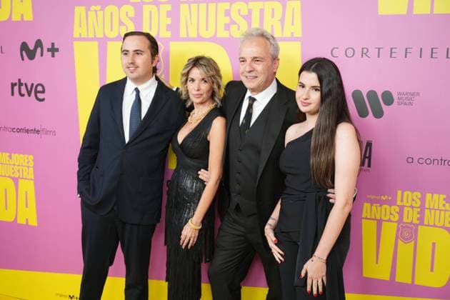 David Summers during the premiere of the documentary Hombres G in Madrid, Spain, on Thursday, 7 May 2026. Cordon Press 