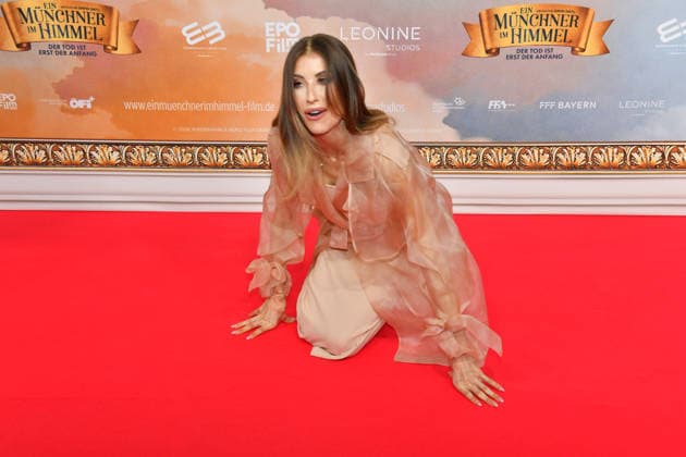 Cathy Hummels Premiere A Munich resident in heaven Death is just the beginning Movie Mathäser Filmpalast Munich 06 May 2026