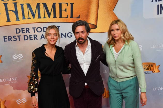 Veronica Ferres with daughter Lilly Krug and David Dietl Premiere Ein Münchner im Himmel Der Tod ist erst der Anfang Cinema film Mathäser Filmpalast Munich 06 May 2026