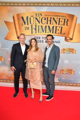 Fred Kugel, Cathy Hummels and Ramy Nasser Premiere Ein Münchner im Himmel Der Tod ist erst der Anfang Cinema film Mathäser Filmpalast Munich 06 May 2026