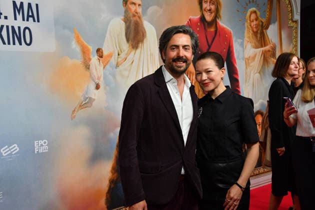 David Dietl and Hannah Herzsprung Premiere Ein Münchner im Himmel Der Tod ist nur der Anfang Cinema film Mathäser Filmpalast Munich 06 May 2026