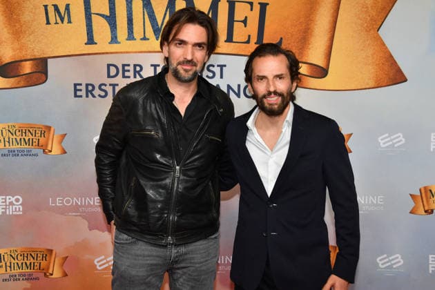 Max Wiedemann and Quirin Berg Premiere Ein Münchner im Himmel Der Tod ist nur der Anfang Cinema film Mathäser Filmpalast Munich 06 May 2026