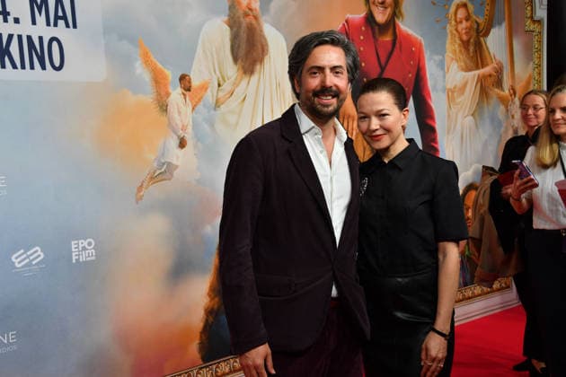 David Dietl and Hannah Herzsprung Premiere Ein Münchner im Himmel Der Tod ist nur der Anfang Cinema film Mathäser Filmpalast Munich 06 May 2026