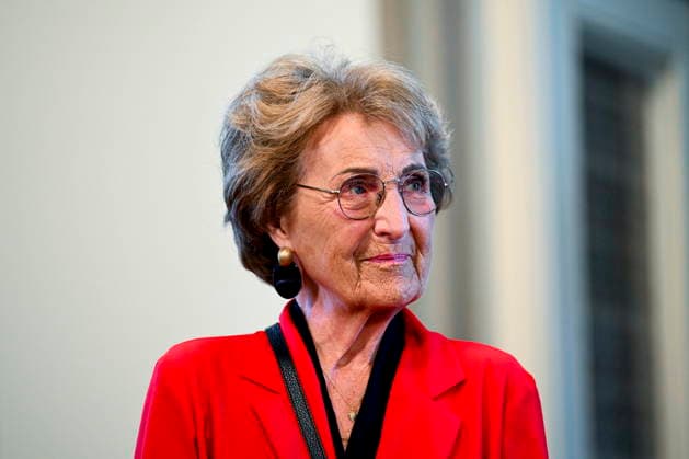 May 7, 2026, Ottawa, On, Canada: Princess Margriet of the Netherlands looks on as she meets with Prime Minister Mark Carney, not pictured, in his West Block office during an official visit in Ottawa, on Thursday, May 7, 2026. Ottawa Canada  - ZUMAc35_ 20260507_zaf_c35_063 Copyright: xSpencerxColbyx