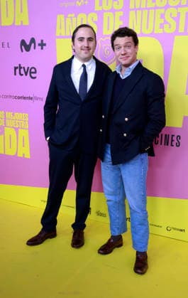 Hombres G premiere their film, Los mejores anos de nuestra vida Guests at the premiere of the film Los mejores anos de nuestra vida , on May 7, 2026, in Madrid Spain It is an intimate and emotional portrait of Hombres G, a band that marked several generations and is still as relevant as in its beginnings Through unreleased material and a contemporary look, the documentary celebrates 40 years of friendship, music and endless energy 07 MAY 2026 Madrid Madrid Madrid Spain  Copyright: xJosexVelascox 7507319