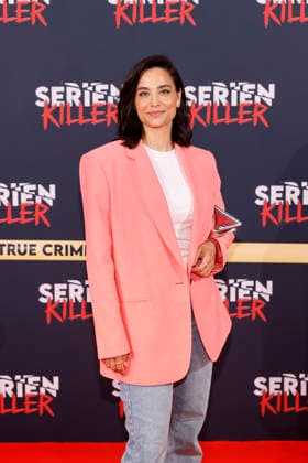 Presenter Amira Aly at the opening of the True Crime exhibition Serial Killers in Cologne Ehrenfeld Cologne, 07 05 2026 NRW Germany Copyright: xChristophxHardtx