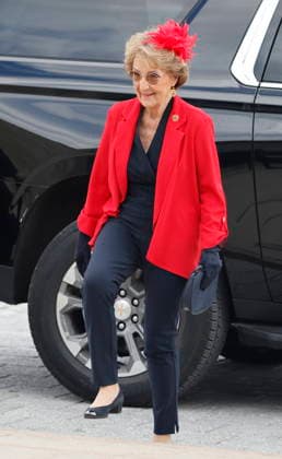May 7, 2026, Ottawa, On, Canada: Princess Margriet of the Netherlands arrives at the Canadian War Museum in Ottawa, Thursday, May 7, 2026. Ottawa Canada  - ZUMAc35_ 20260507_zaf_c35_097 Copyright: xPatrickxDoylex