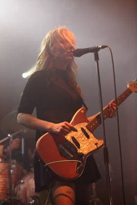 Christin Nichols at a concert at the Lido in Berlin, May 7, 2026 Christin Nichols concert Berlin