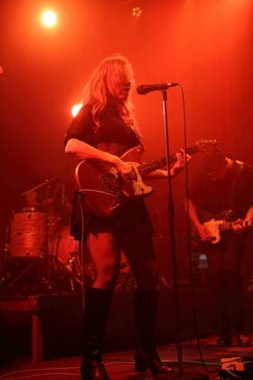 Christin Nichols at a concert at the Lido in Berlin, May 7, 2026 Christin Nichols concert Berlin