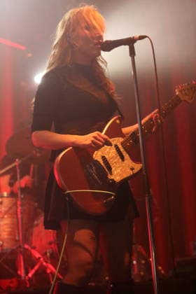 Christin Nichols at a concert at the Lido in Berlin, May 7, 2026 Christin Nichols concert Berlin