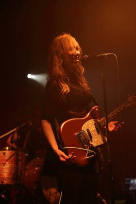 Christin Nichols at a concert at the Lido in Berlin, May 7, 2026 Christin Nichols concert Berlin