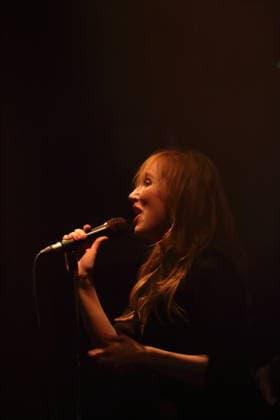 Christin Nichols at a concert at the Lido in Berlin, May 7, 2026 Christin Nichols concert Berlin